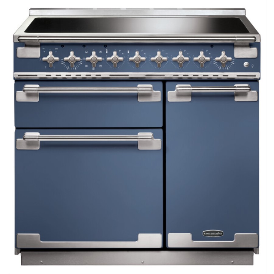 product image RangeM Elise 90 IND. Stone Blue H 91.00 / 93.50 cm x W 90.00 cm x D 60.00 cm