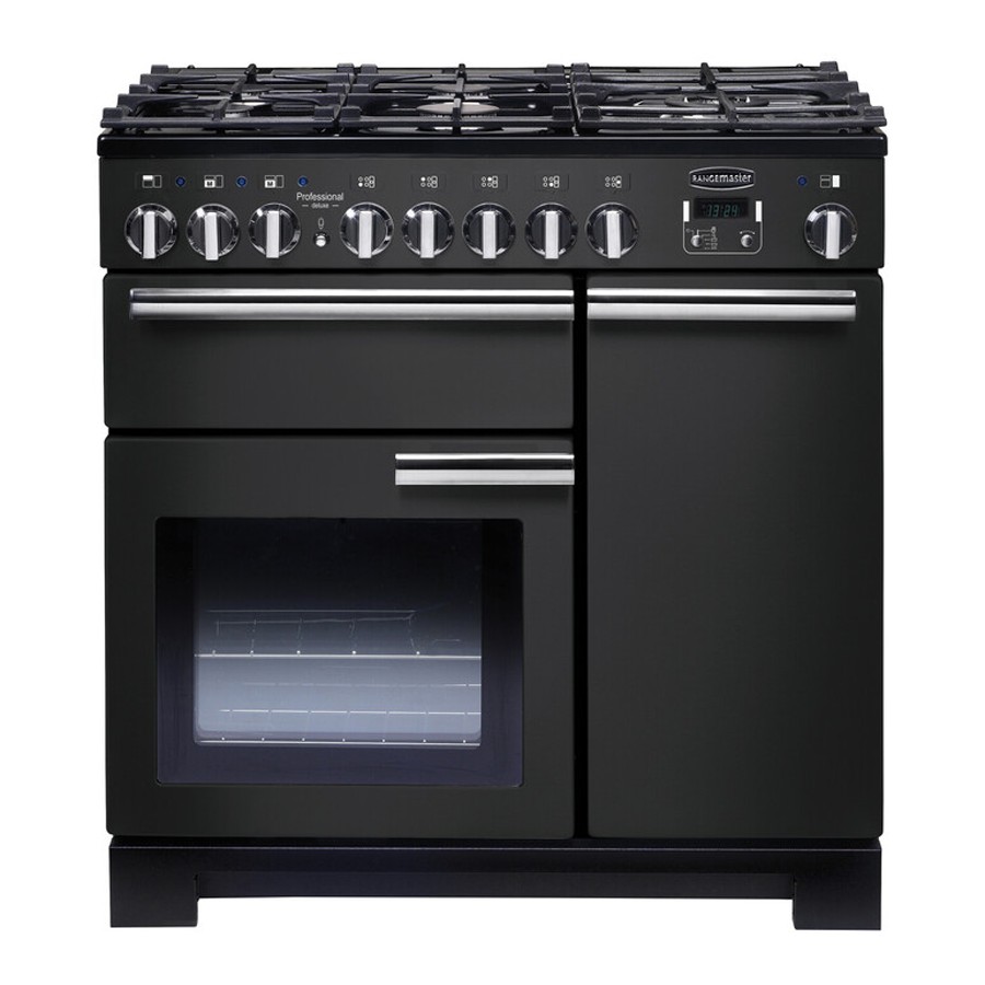 product image RangeM Professional DL 90 DF Charcoal Bl H 90.50/93.00cm x D 64.90cm x W 90.00cm