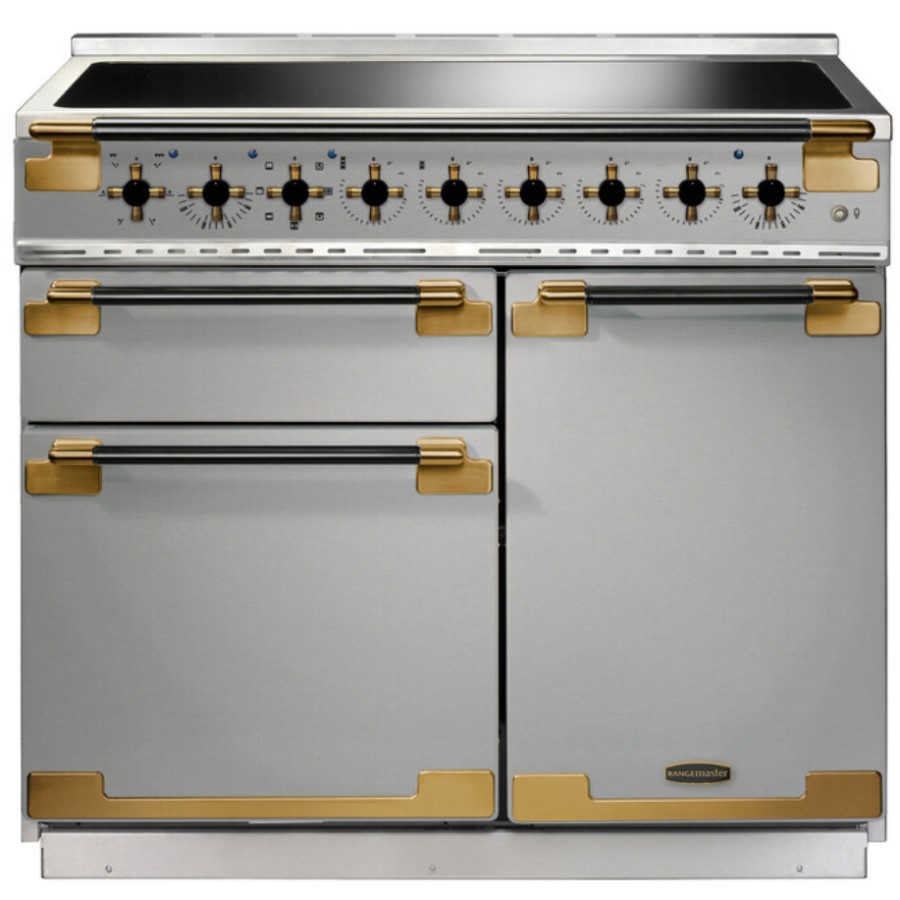 product image RangeM Elise 100 IND. St/St Blk Antique H 91.00 / 93.50 cm x W 99.40 cm x D 60.00 cm