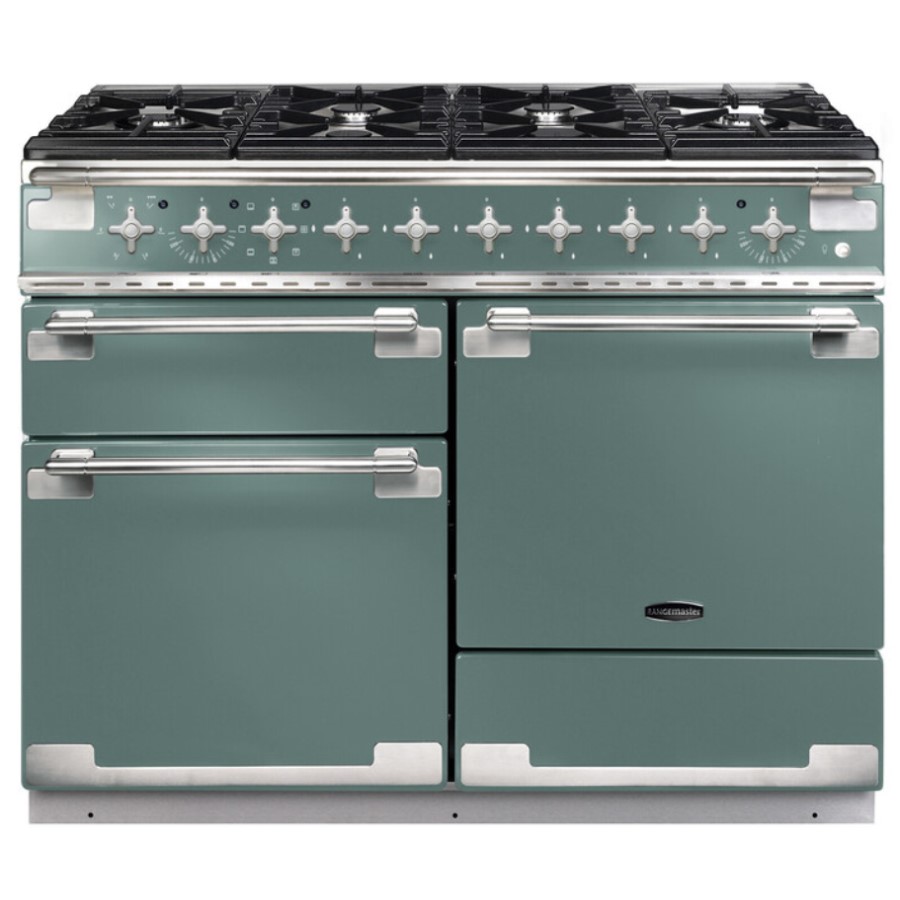 product image RangeM Elise 110 DF Mineral Green H 91.00 / 93.50 cm x W 99.40 cm x D 60.0 cm