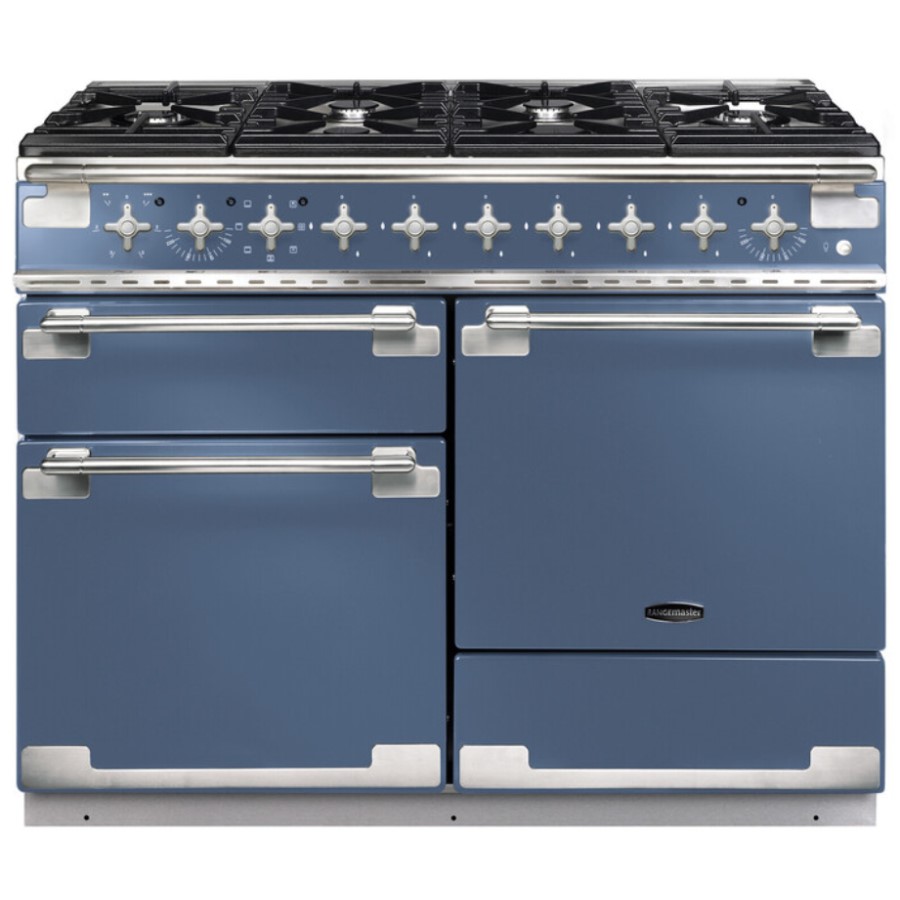 product image RangeM Elise 110 DF Stone Blue H 91.00 / 93.50 cm x W 109.20 cm x D 59.80 cm