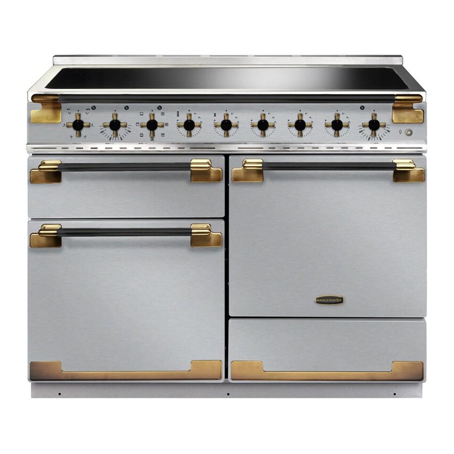 product image RangeM Elise 110 IND. St/St Blk Antique H 91.00/93.50cm x D 65.00cm x W 109.20cm