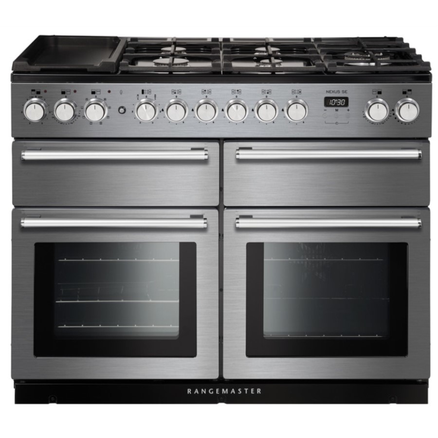 product image RangeM Nexus SE 110 DF Stainless Steel H 90.50 / 93.00 cm x W 109.20 cm x D 60.40 cm