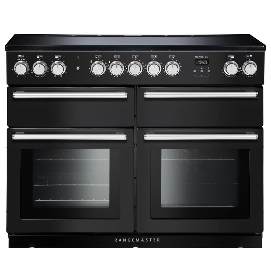 product image RangeM Nexus SE 110 IND Charcl Blk Chrom H 90.50 / 93.00 cm x W 110.00 cm x D 64.60 cm