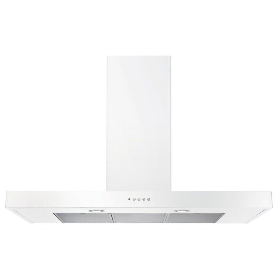 product image RangeM 90CM Flat Hood White H: 80.00 / 100.00 W: 89.80 cm D: 47.00 cm