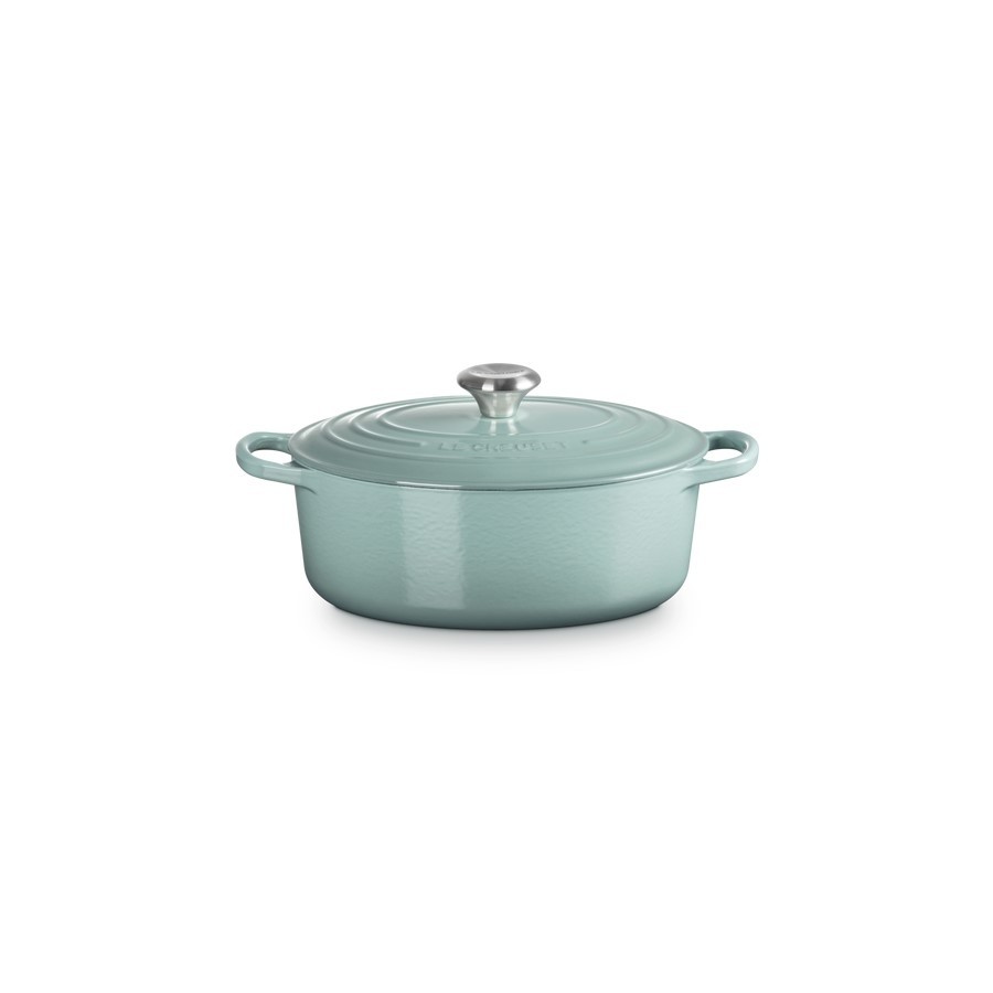 product image Le Creuset Oval Casserole Sea Salt 27 cm 