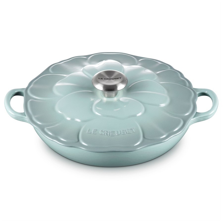 Le Creuset Petal Low Cass. Sea Salt 26cm Image