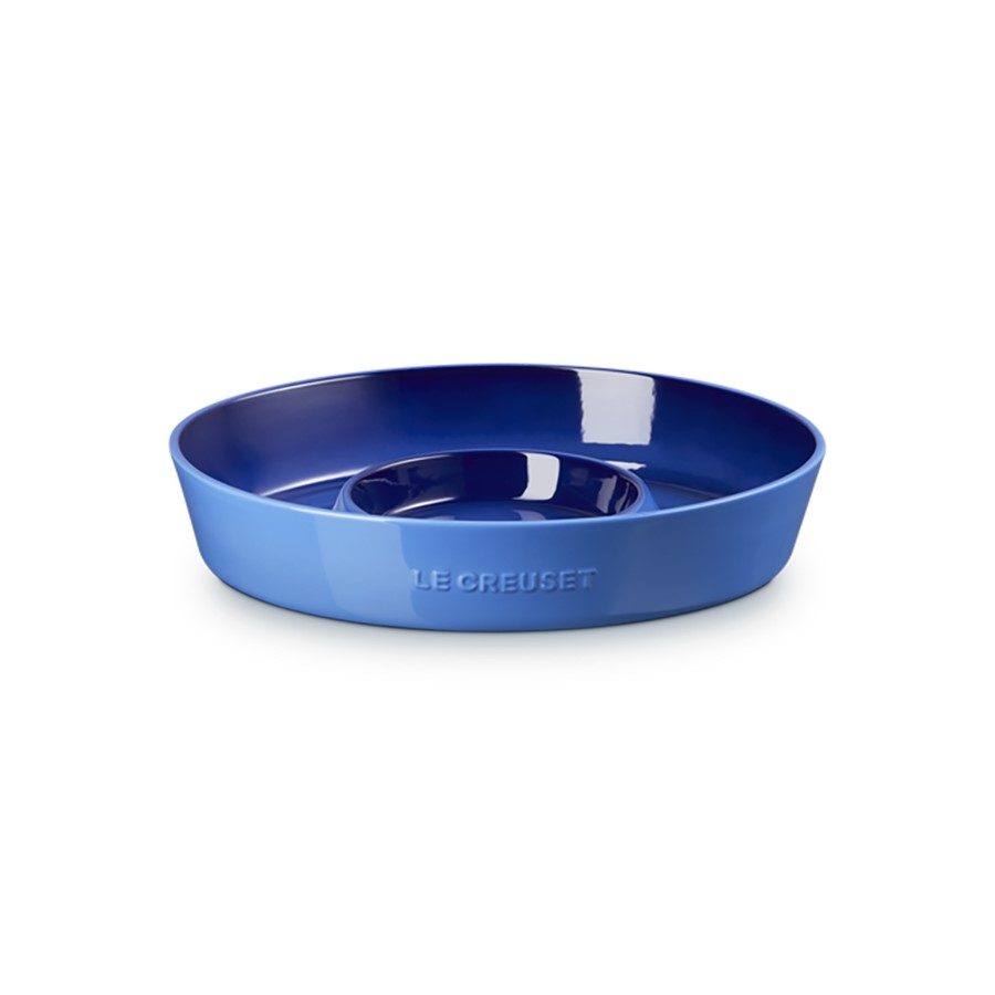 product image Le Creuset Chip&Dip Oval Platter Az.Blue 34 cm