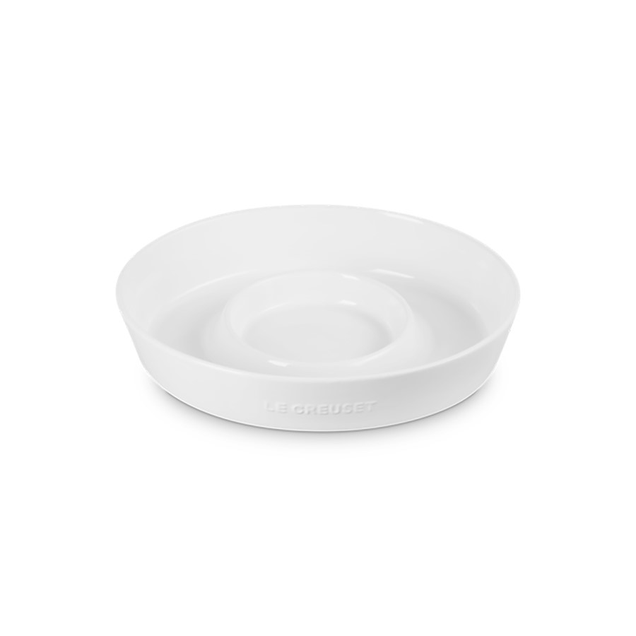 product image Le Creuset Chip & Dip Oval Platter White 34 cm
