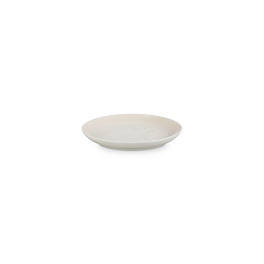 product image Le Creuset Sphere Plate S/Relief 22 cm Meringue