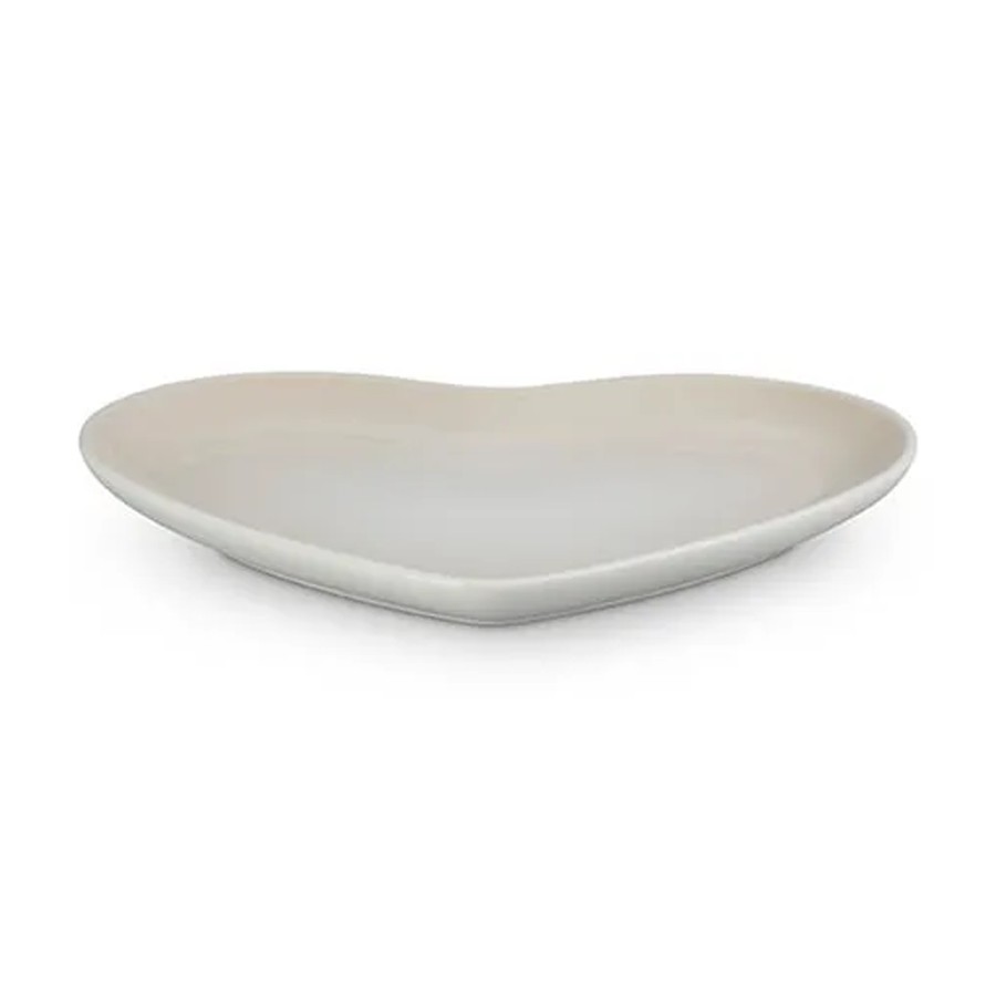 product image Le Creuset Heart Plate Meringue 22 cm 