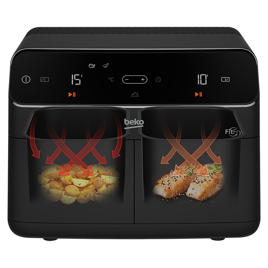 product image Beko Air Fryer ExpertFry Dual Zone 8.5 L 