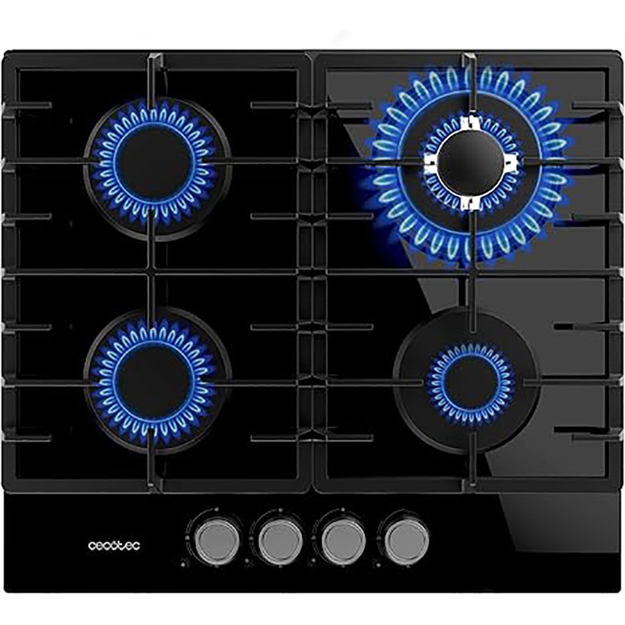 product image Cecotec Hob Gas Bolero 4 Burners Black 