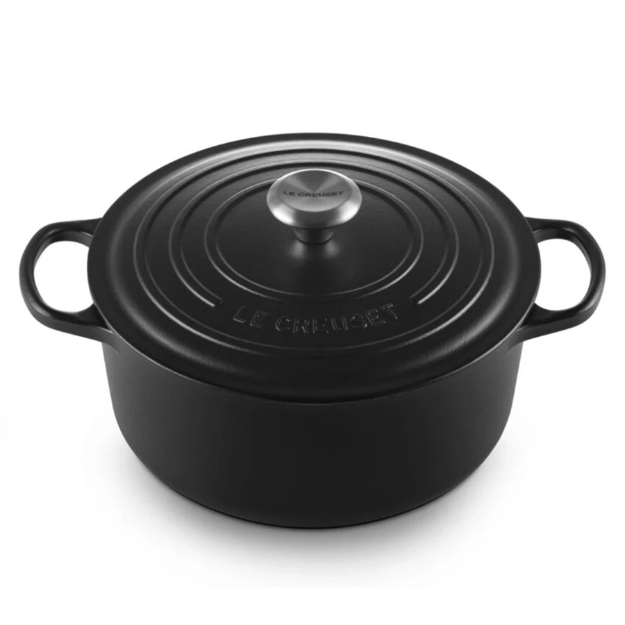 product image Le Creuset Classic Oval Cass Mt Blk 33cm With Phenolic Knob