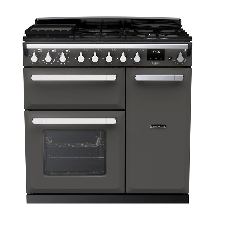 product image RangeM  Estel DLX D.Fuel  Slate 90cm H 89.50cm x W 99.40cm x D 65.40cm