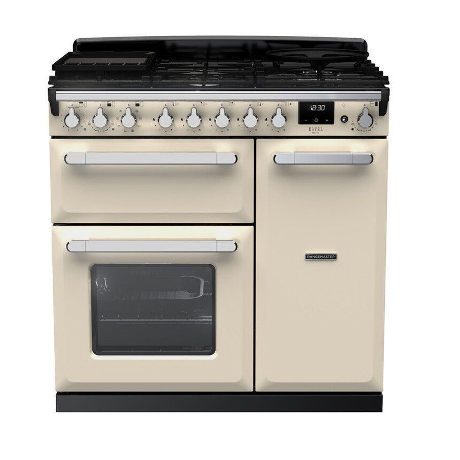 product image RangeM  Estel DLX D.Fuel  Pale Cream 90c H 89.50cm x W 99.40cm x D 65.40cm