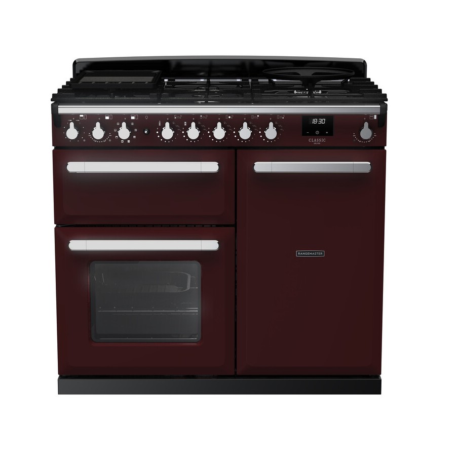 product image RangeM  Estel DLX D.Fuel  Bordeaux 100cm H 89.50cm x W 99.40cm x D 65.40cm