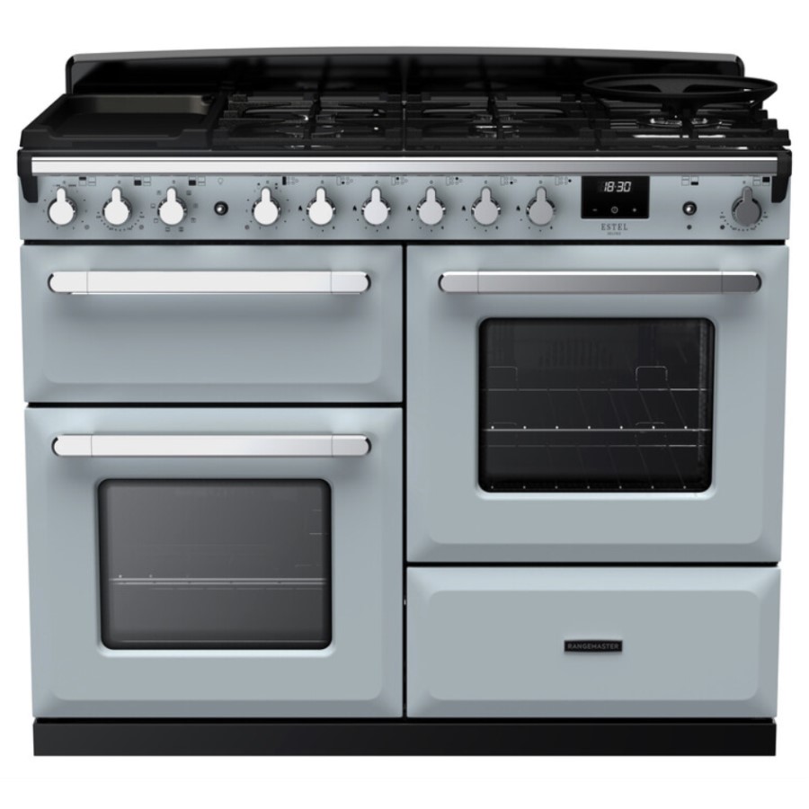 product image RangeM Estel DLX OC D.Fuel Msty Blue 110 H 89.50 cm x W 109.20 cm x D 60.40 cm
