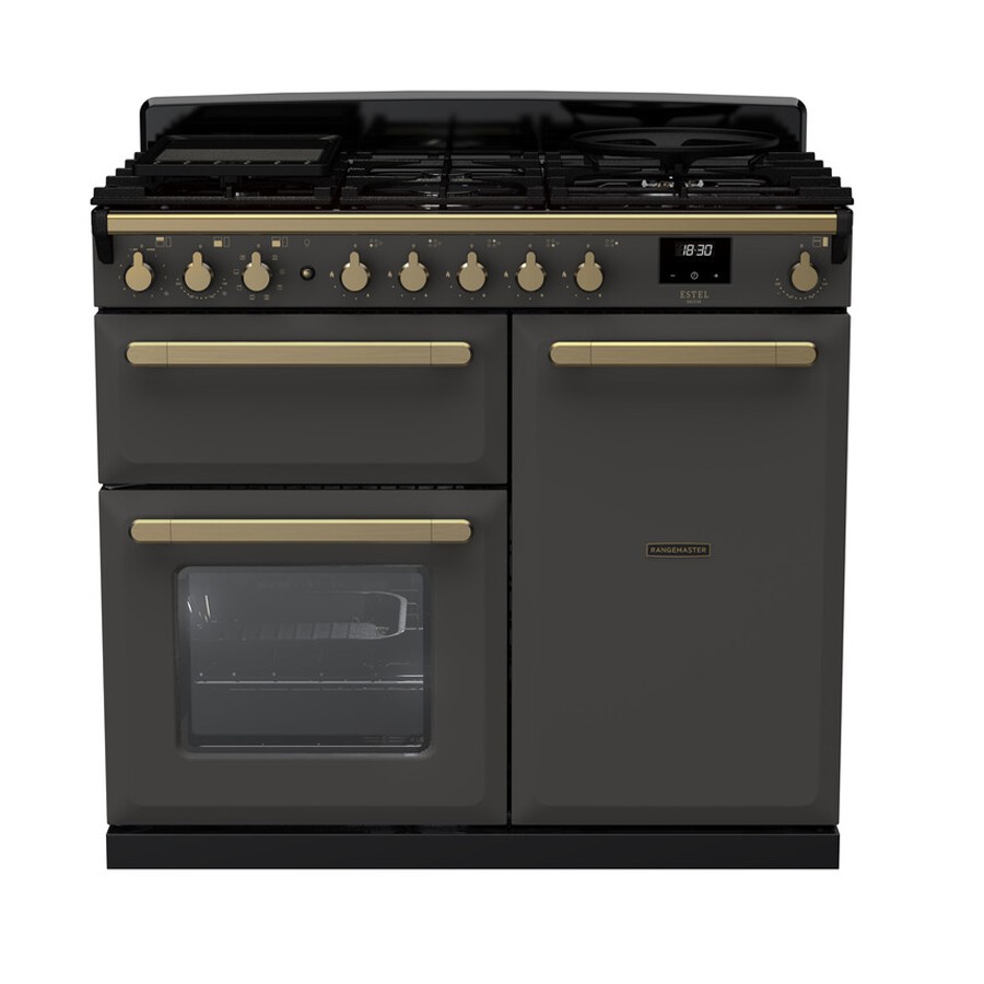 product image RangeM  Estel DLX D.Fuel  Slate 100cm H 89.50cm x W 99.40cm x D 65.40cm