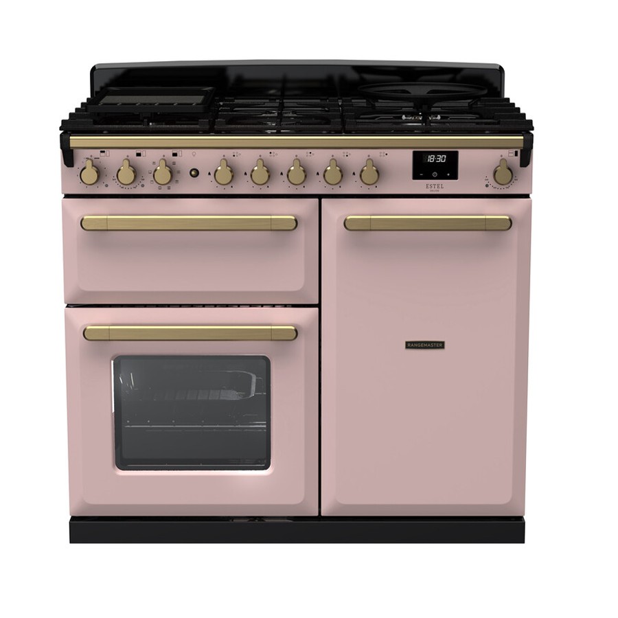product image RangeM Estel DLX D.Fuel Pale Pink 100cm H 89.50cm x W 99.40cm x D 65.40cm