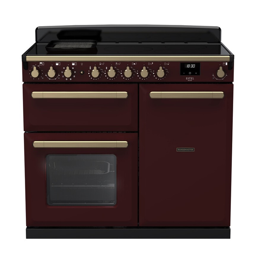 product image RangeM  Estel DLX Ind. Bordeaux 100cm H 89.50cm x W 99.40cm x D 65.40cm