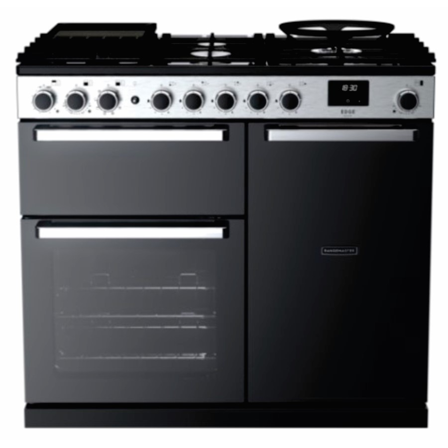 product image RangeM Edge DLX D.Fuel Blk 100cm H 89.50 cm x W 90.40 cm x D 60.40 cm