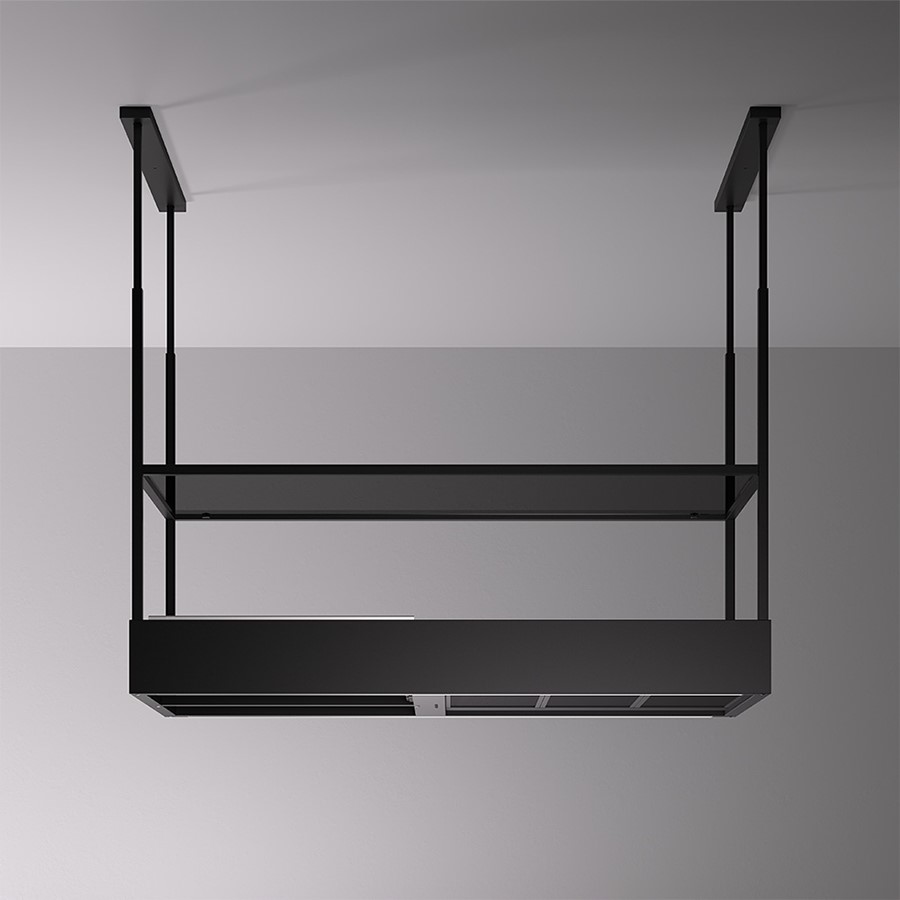 product image Falmec Spazio Hood Island Mt.Black 130cm 220-240V ~ 50-60Hz 600 m3/h With Filter