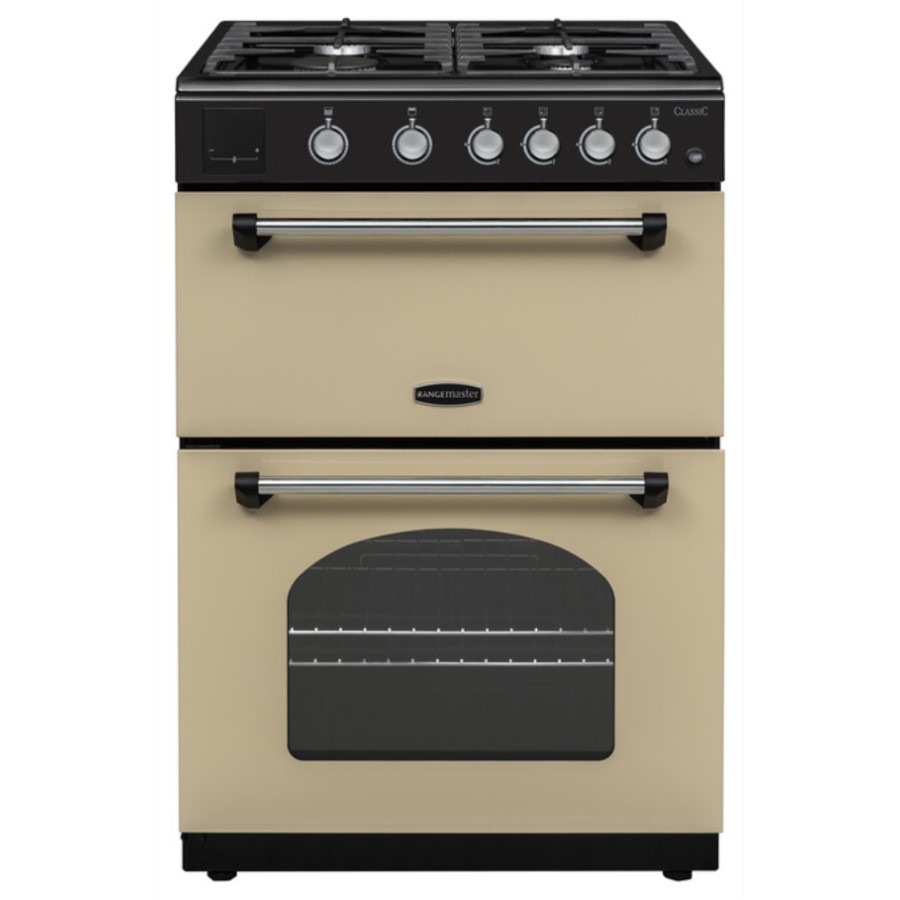 product image RangeM Class Cooker All Gas Cream/Chrome W: 59.80 cm - D: 59.80 cm - H: 89.50cm