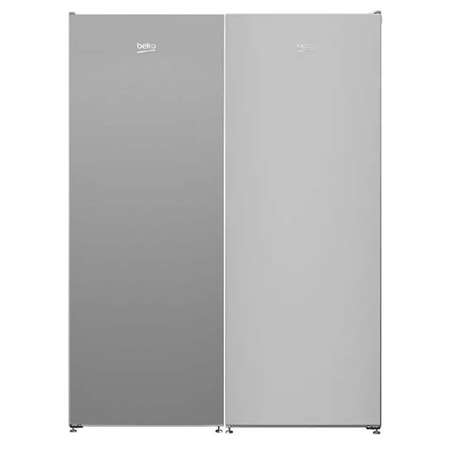 product image Beko Larder SideBySide 145.7x54cm Silver FFG4545S 
Beko Larder Freezer 5 Drawers Inox 
LSG4545S 
Beko Larder Fridge 252L Inox