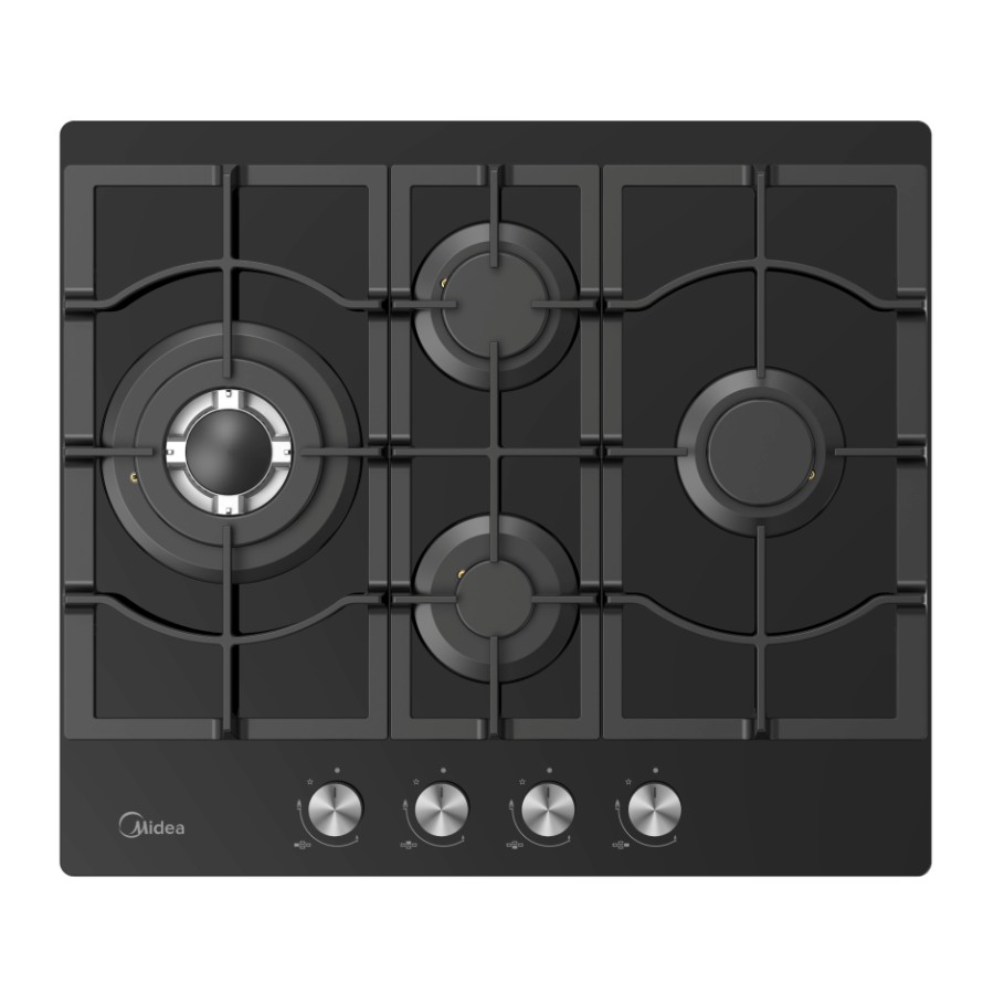 product image Midea Gas Hob Built-In Black 60 cm 