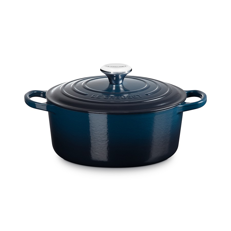 Le Creuset Round Casserole Nuit 24 cm Image
