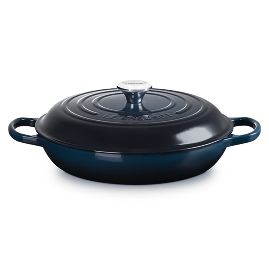 product image Le Creuset Shallow Casserole Nuit 30 cm 