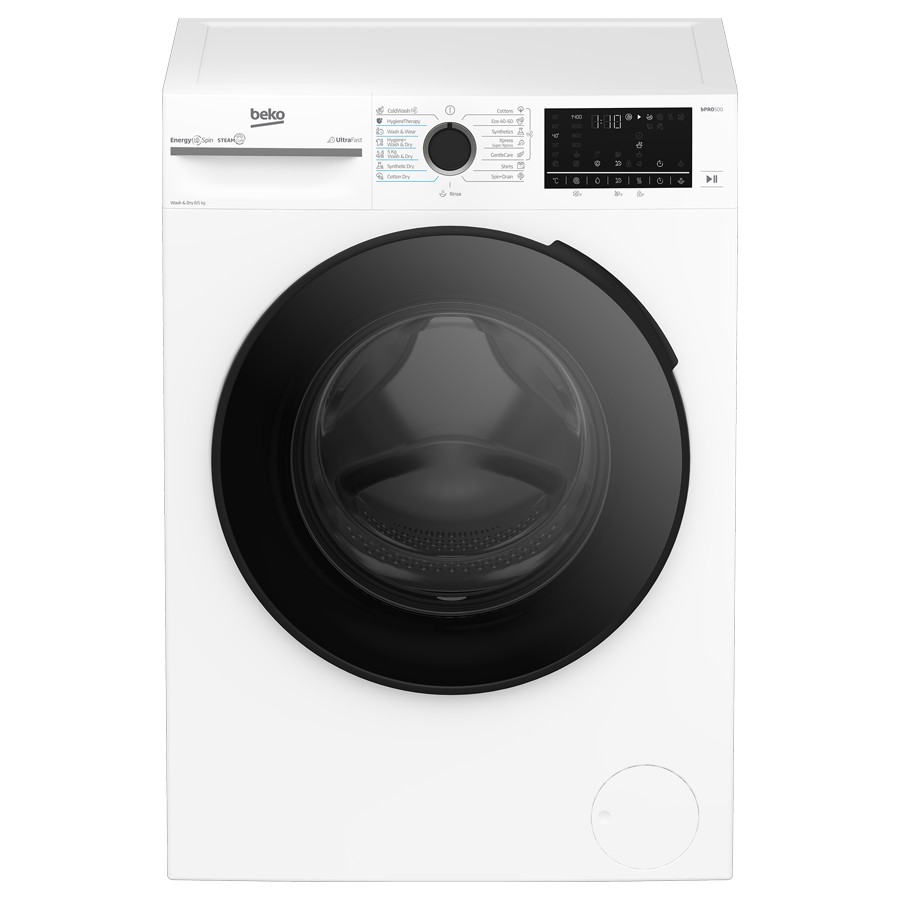 product image Beko 8/5 Kg Washer Dryer White 1400 rpm H 84.5cm x W 60cm x D 57cm 
Washer Capacity : 8Kg 
Dryer Capacity : 5Kg