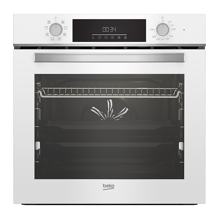 product image Beko Built-In Oven 72L Digital White H 59.5cm x W 59.4cm x D 56.7cm