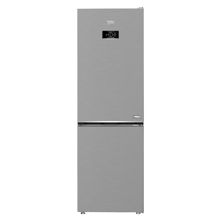 product image Beko Combi Fridge Freezer No Frost Inox H 187cm x W 60cm x D 66.3cm - 316 Litres
