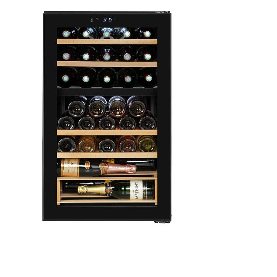 product image Climadiff Wine Cooler Black 33 Bottles H 84.8cm x W 49.5cm x D 43.0cm