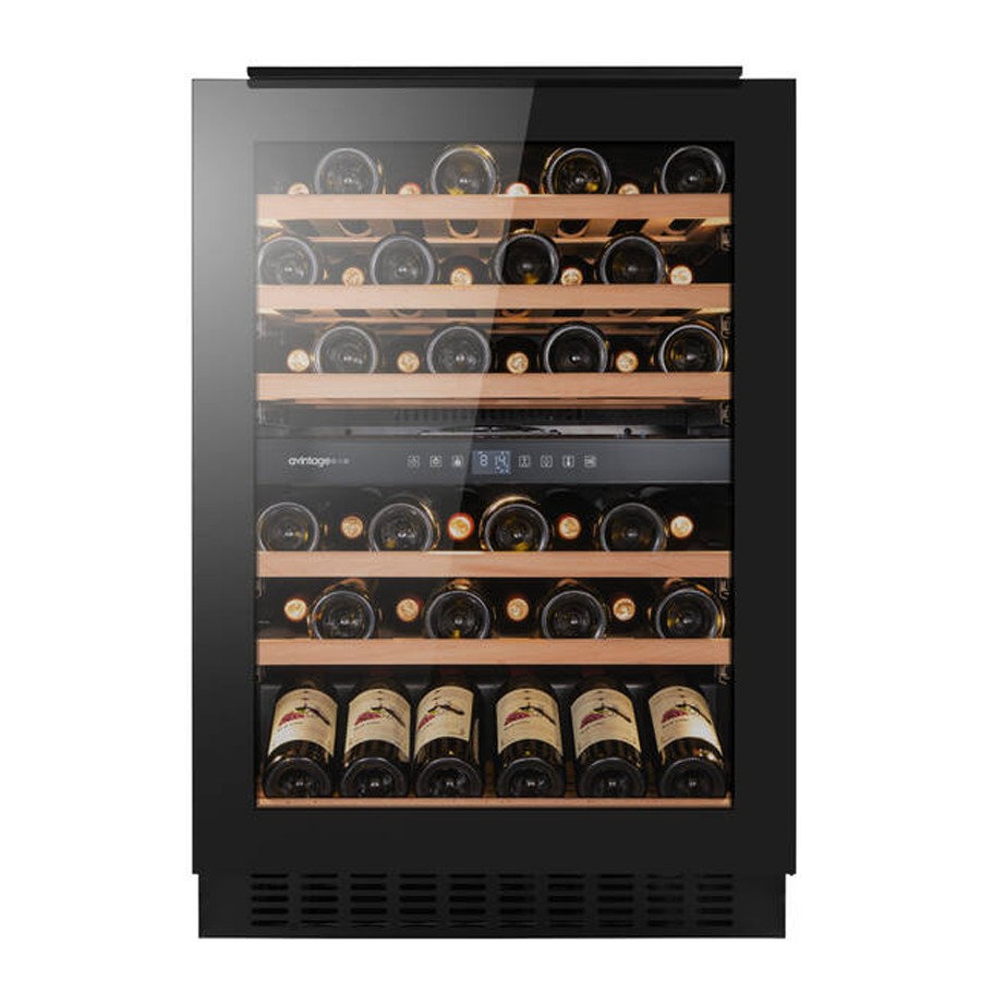 product image Avintage Wine Cooler U/Counter 46 Bottle H 88.0cm x W 59.5cm x D 57.5cm Blk
