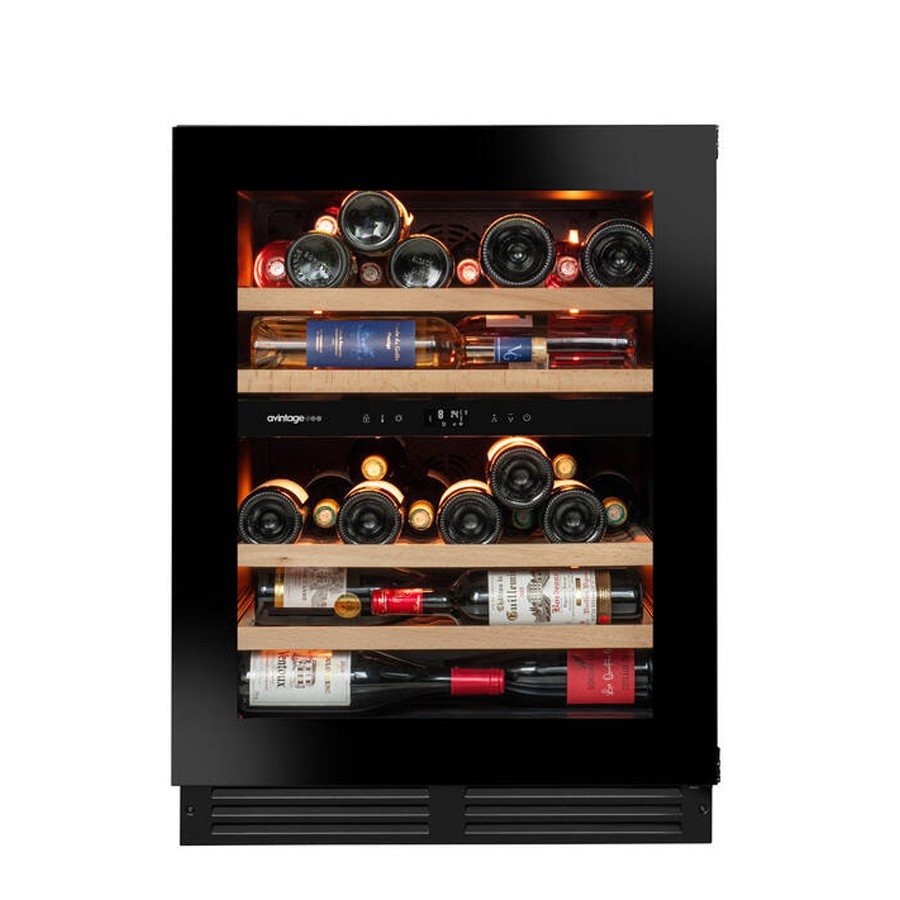 product image Avintage Wine Cooler U/Counter 47 Bottle H 81.7cm x W 59.5cm x D 57.0cm Blk