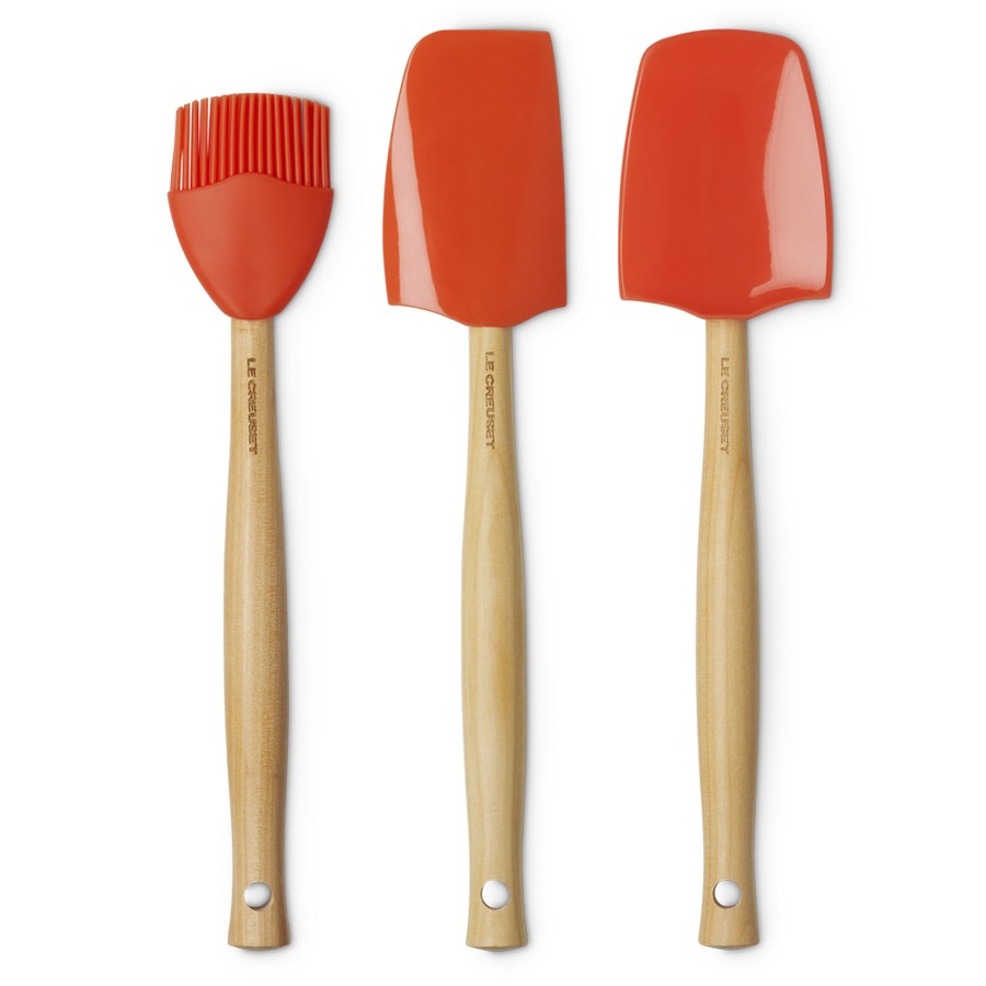 product image Le Creuset Set of 3 Craft Spatulas Flame 