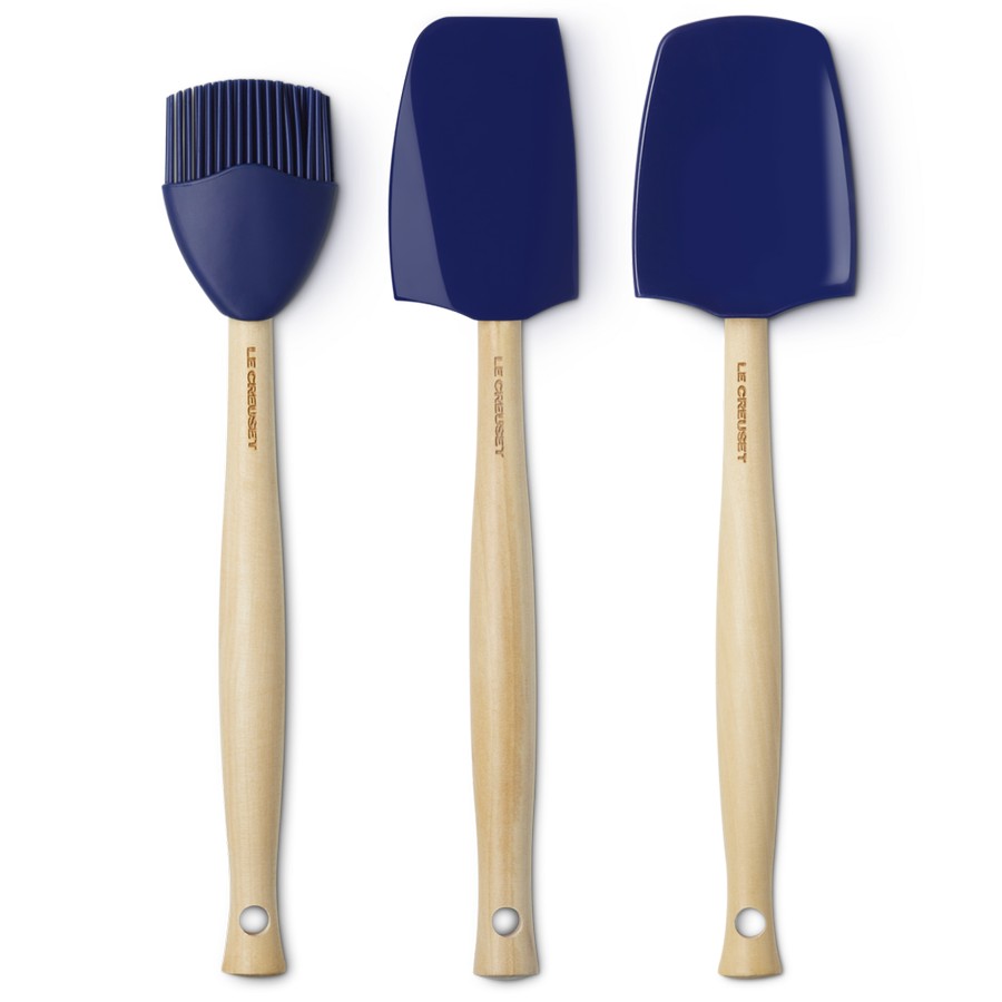 product image Le Creuset Set of 3 Craft Spatulas A/Blu 