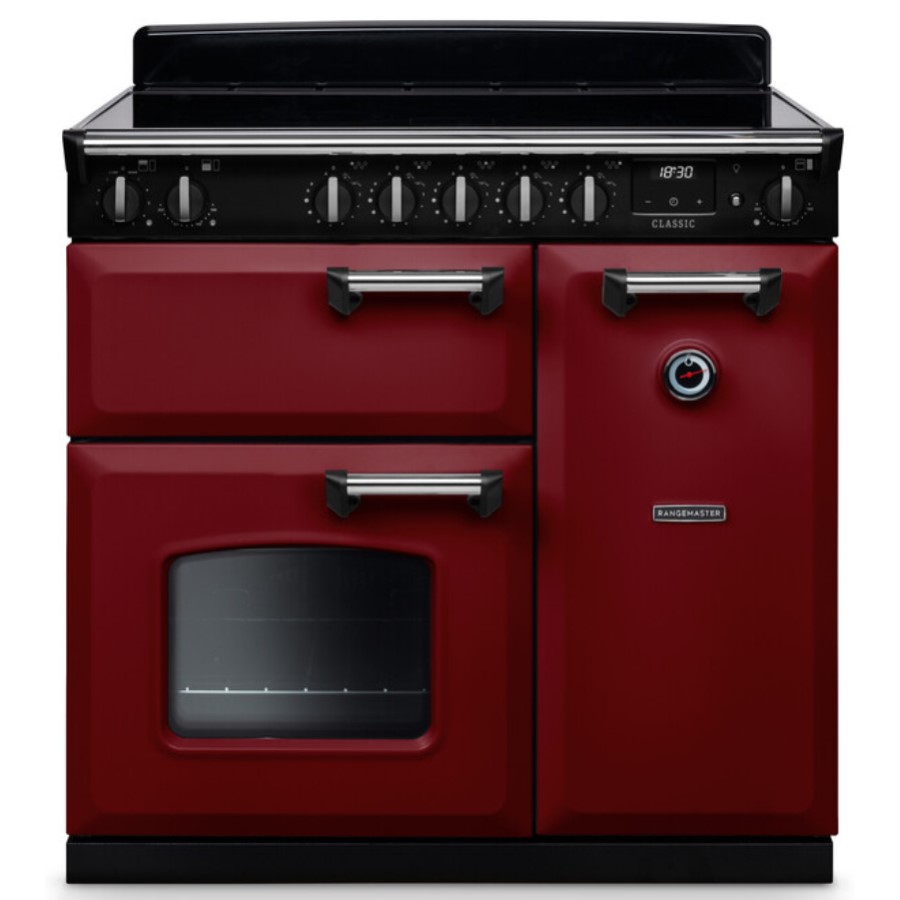 product image RangeM Induction Hob Bordeaux/Chr. 90 cm H 89.50 / 93.50 cm x W 90.00 cm x D 61.70 cm