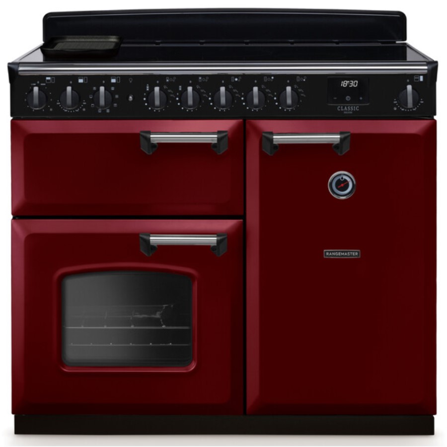 product image RangeM Induction Hob Bordeaux/Chr 100 cm H 89.50 / 93.50 cm x W 99.40 cm x D 61.70 cm
