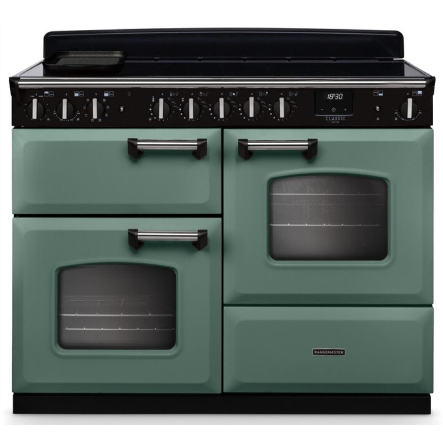 product image RangeM Induction Hob Green/Chrome 110 cm H 89.50 / 93.50 cm x W 110.00 cm x D 61.70 cm