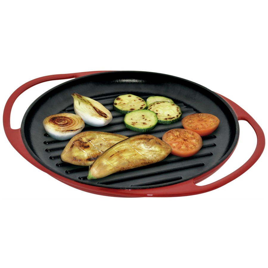 product image Jata Grill Cast Iron Fogo Red 25 cm 