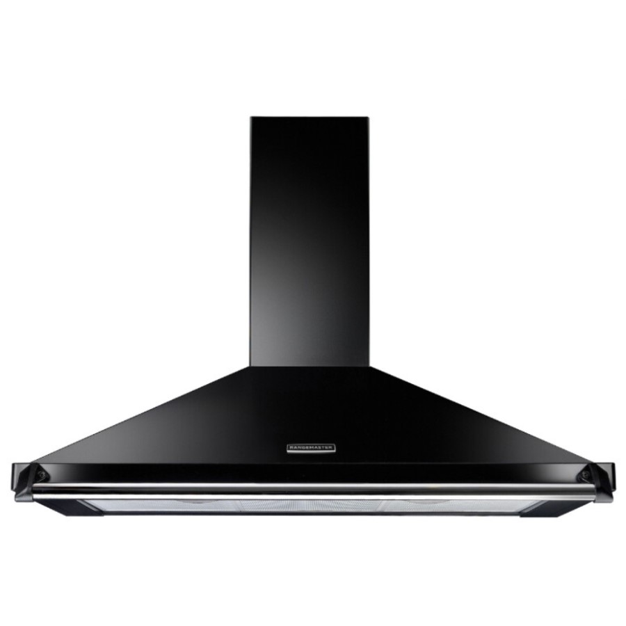 product image RangeM Chimney Hood Blk/Chrome 90 cm H 73.50 / 101.00 cm x W 90.00 cm x D 49.00 cm