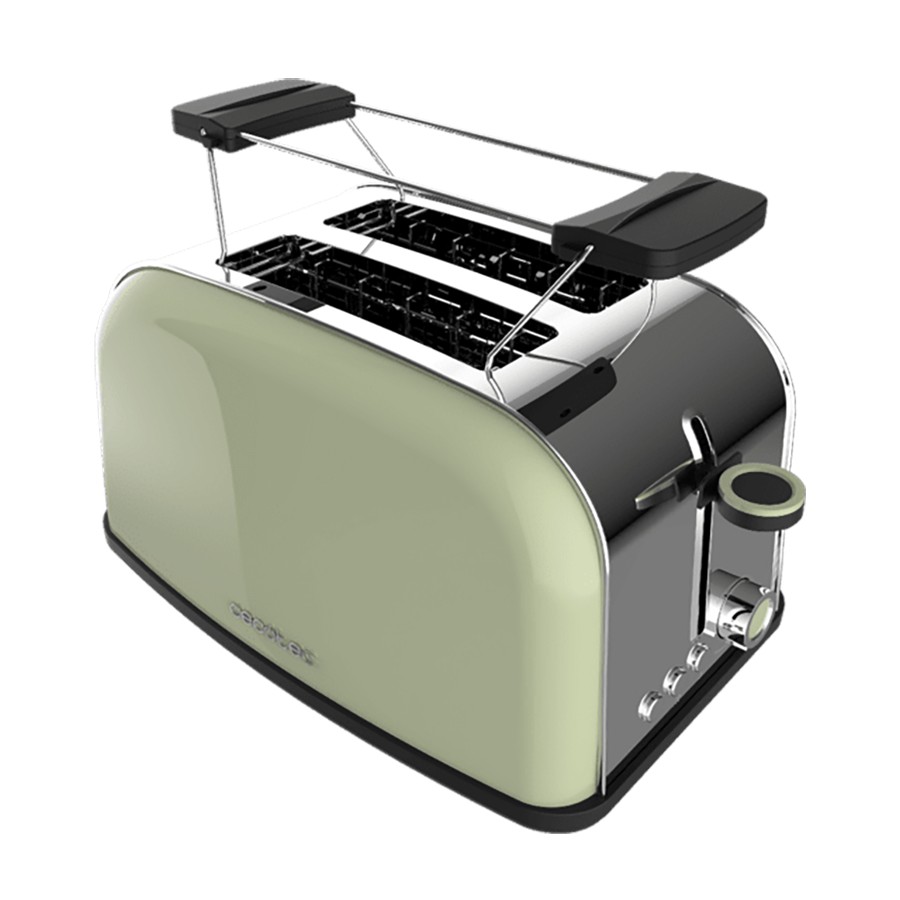product image Cecotec Toaster S/Steel & Green 850 W 