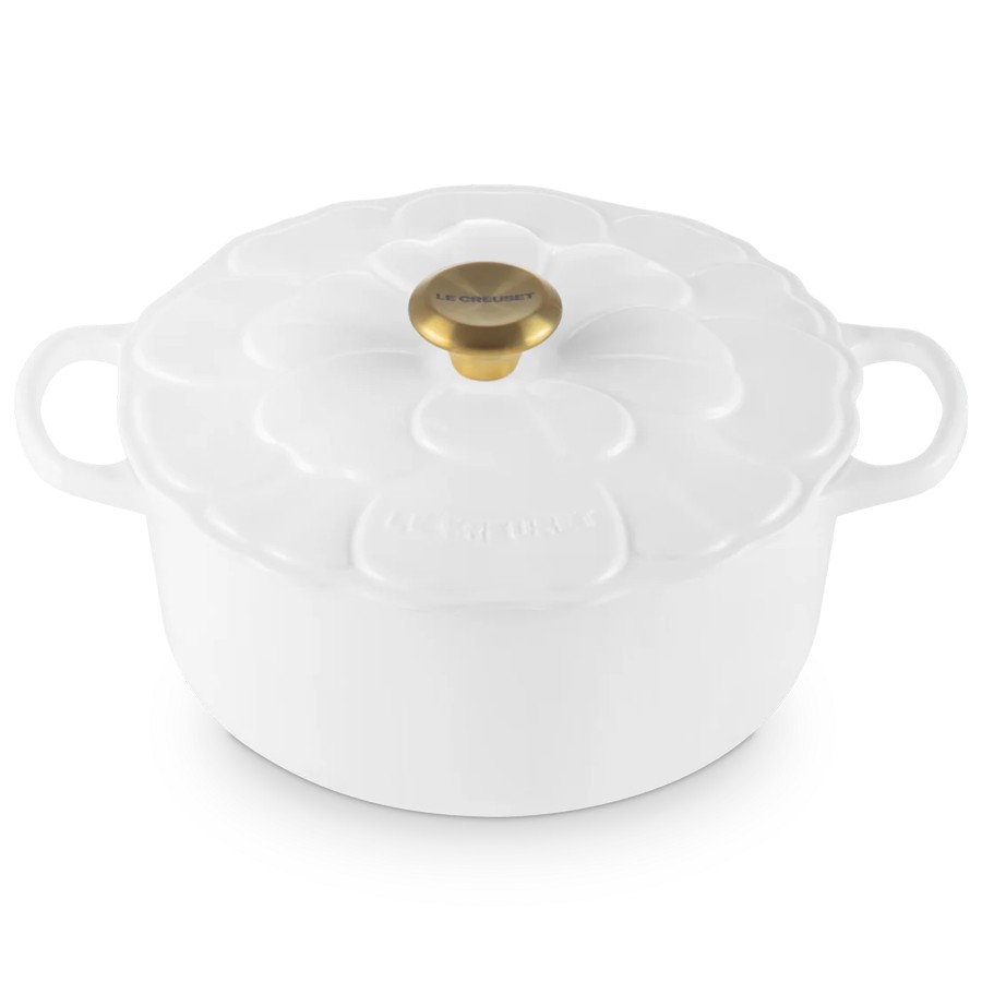 product image Le Creuset Petal Round Cass. White 26 cm 