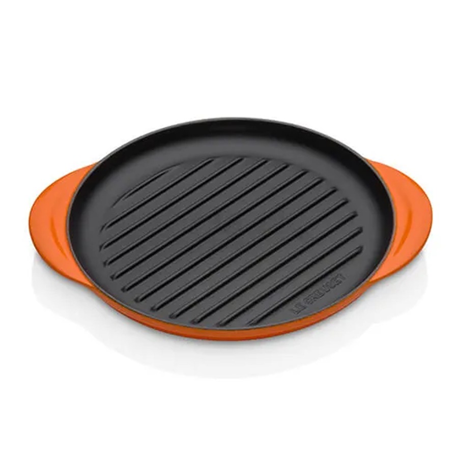 product image Le Creuset Round Grill Flame 25 cm 