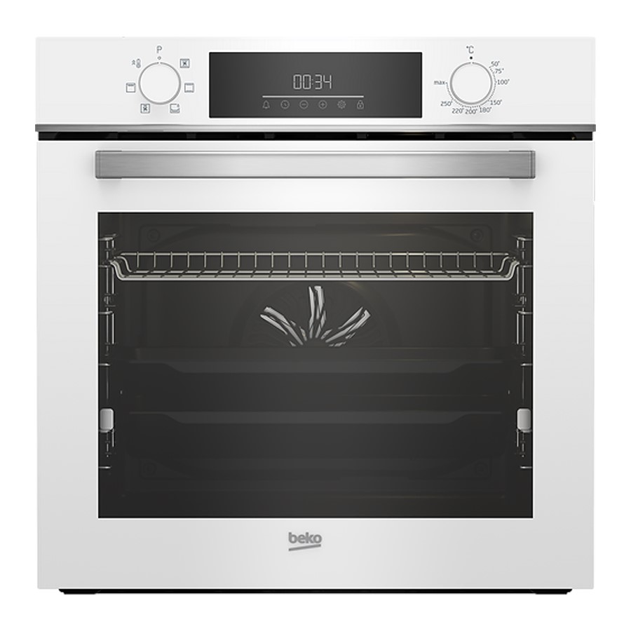 product image Beko Built-In Oven 72L Digital White H 59.5cm x W 59.4cm x D 56.7cm