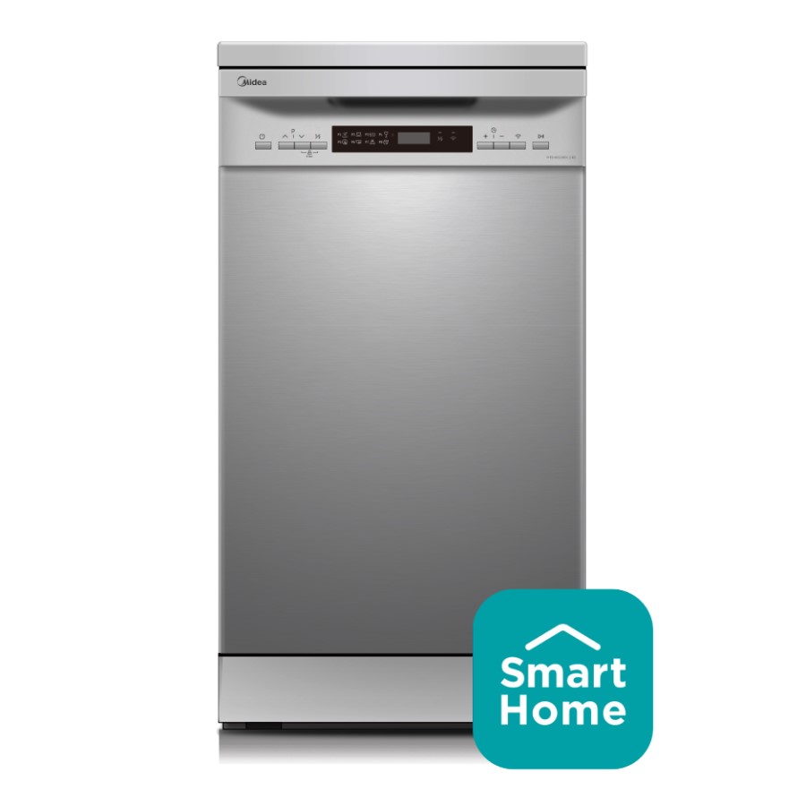 Midea Dishwasher With Wifi Inox 45 cm 